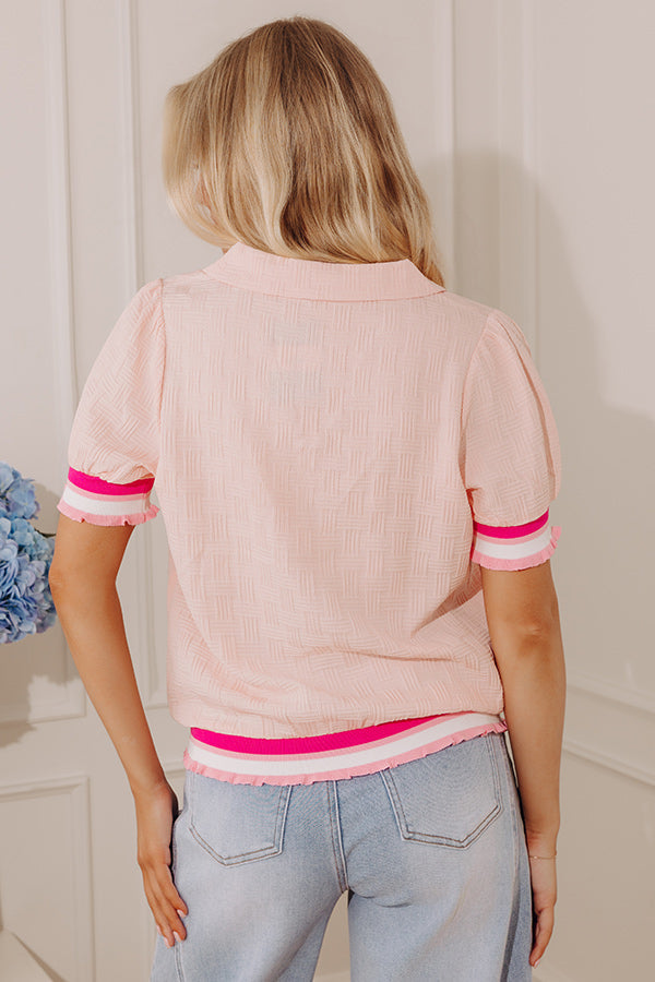 City Club Textured Top