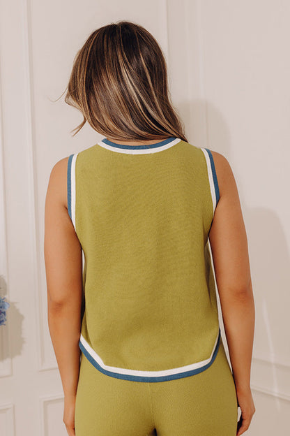 Vacay Plans Knit Top