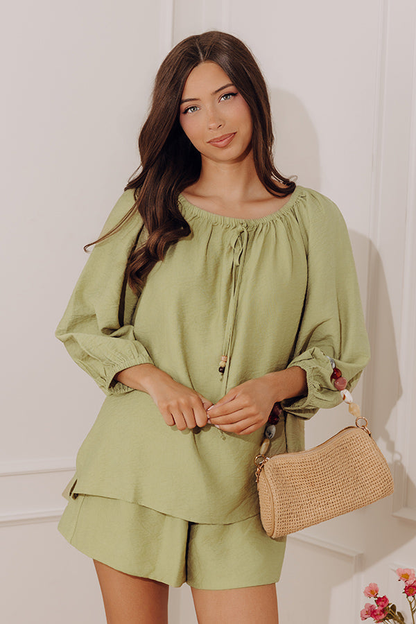 Wonder and Wine Shift Top