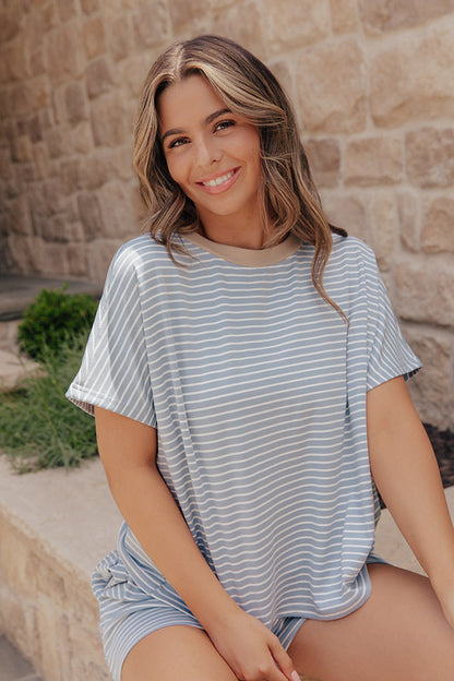Seaside Sunday Stripe Tee