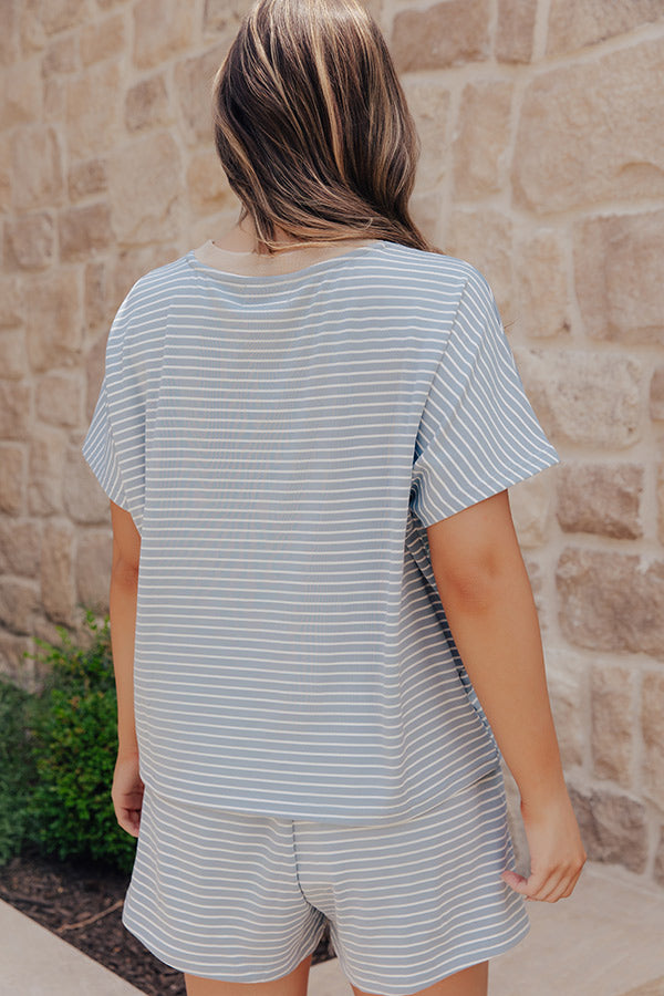 Seaside Sunday Stripe Tee