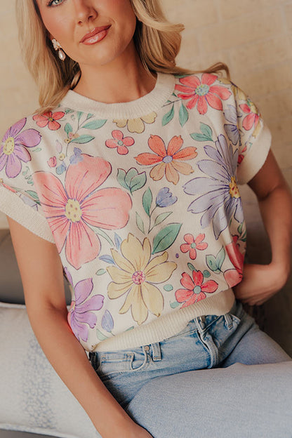 Daisy Lane Knit Sweater Top