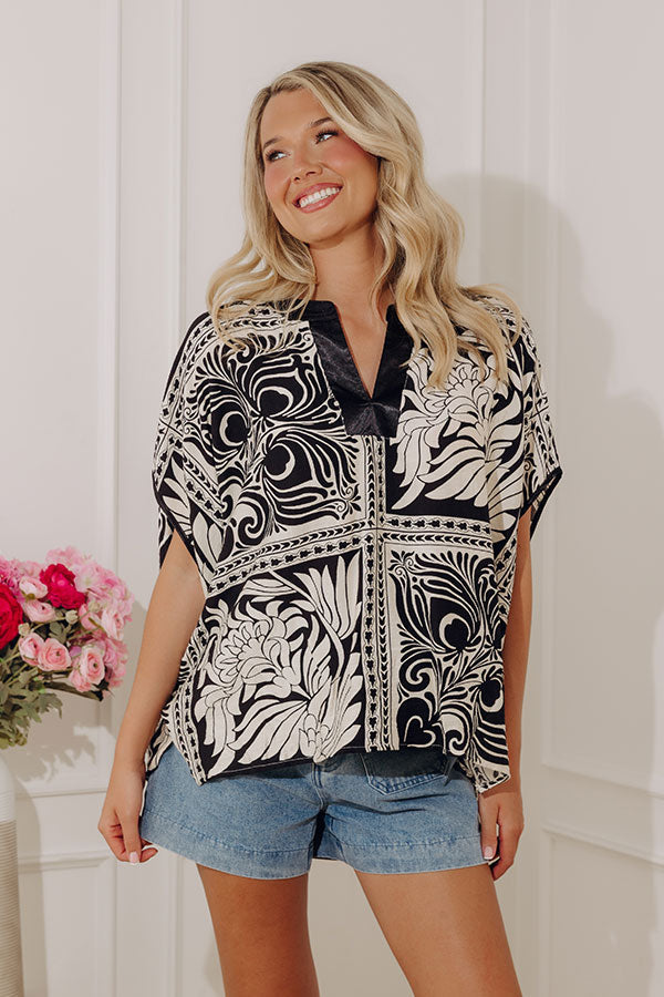 Penthouse Petals Dolman Top