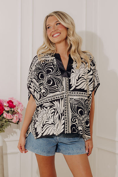 Penthouse Petals Dolman Top