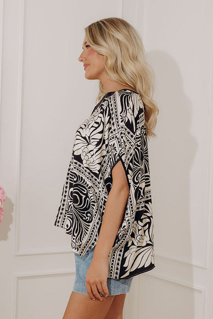 Penthouse Petals Dolman Top