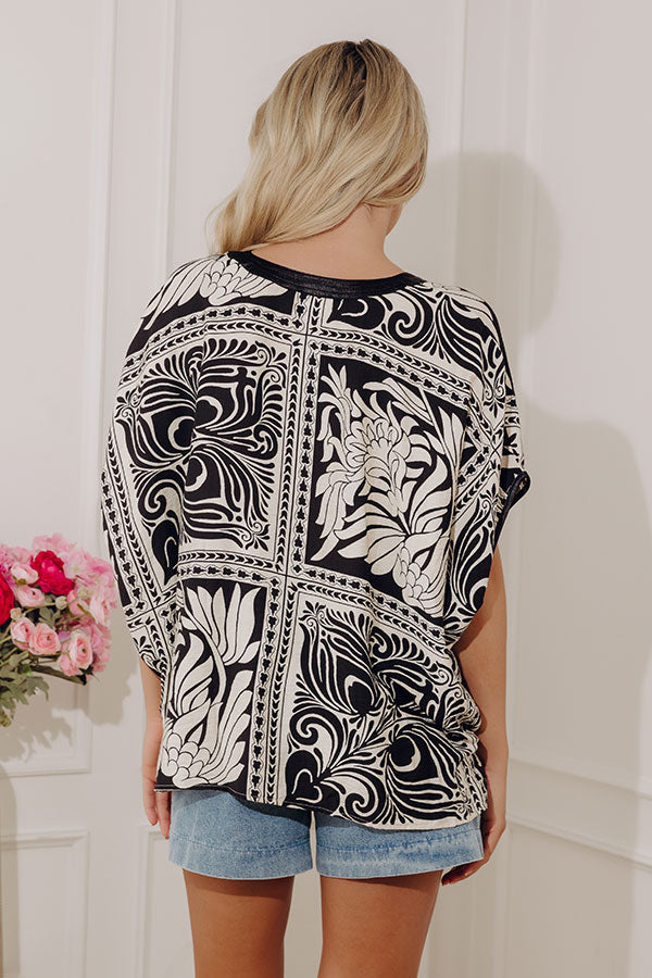 Penthouse Petals Dolman Top