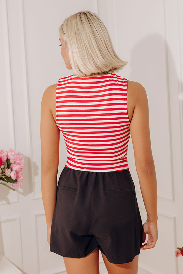 Harbor View Stripe Knit Top