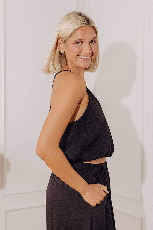 Soho Penthouse Balloon Hem Top