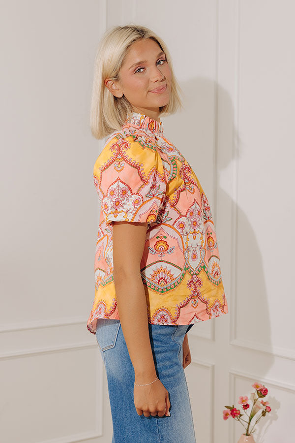 Bohemian Belle Floral Top