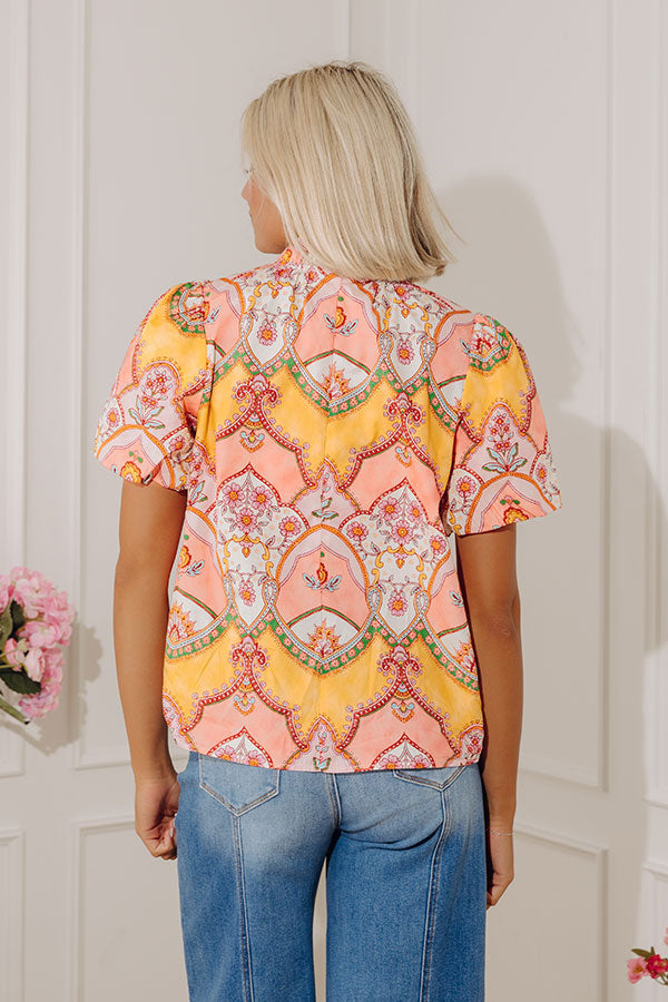 Bohemian Belle Floral Top