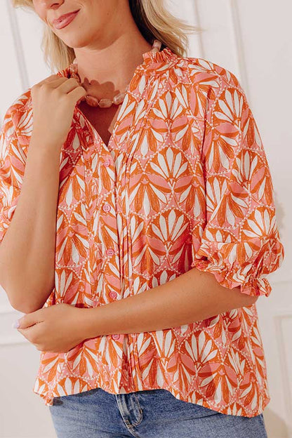 Cherished Days Button Up Top