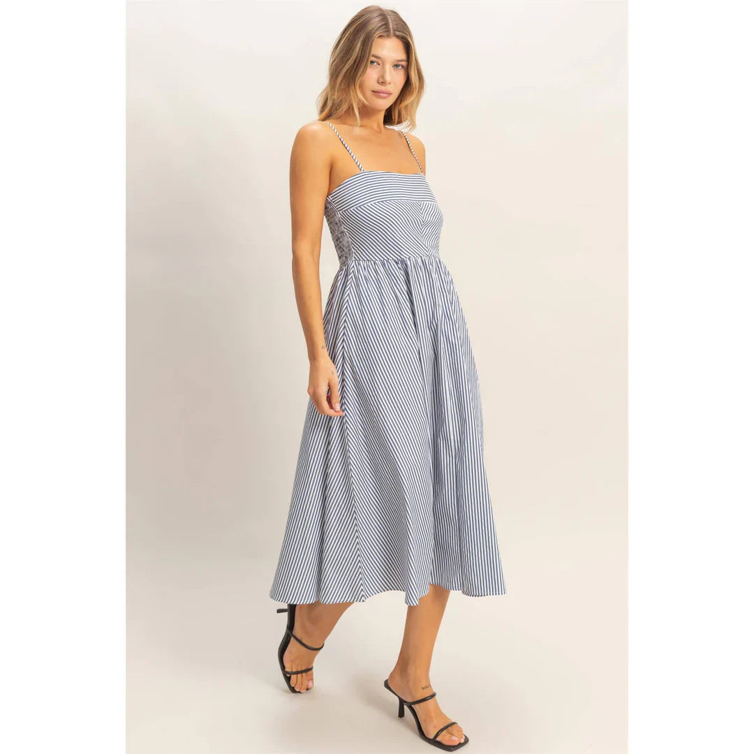 Seaside Stroll Midi Dress