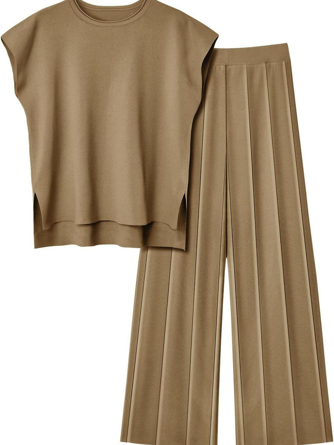 Best of Both Worlds Top and Pants Knit Set