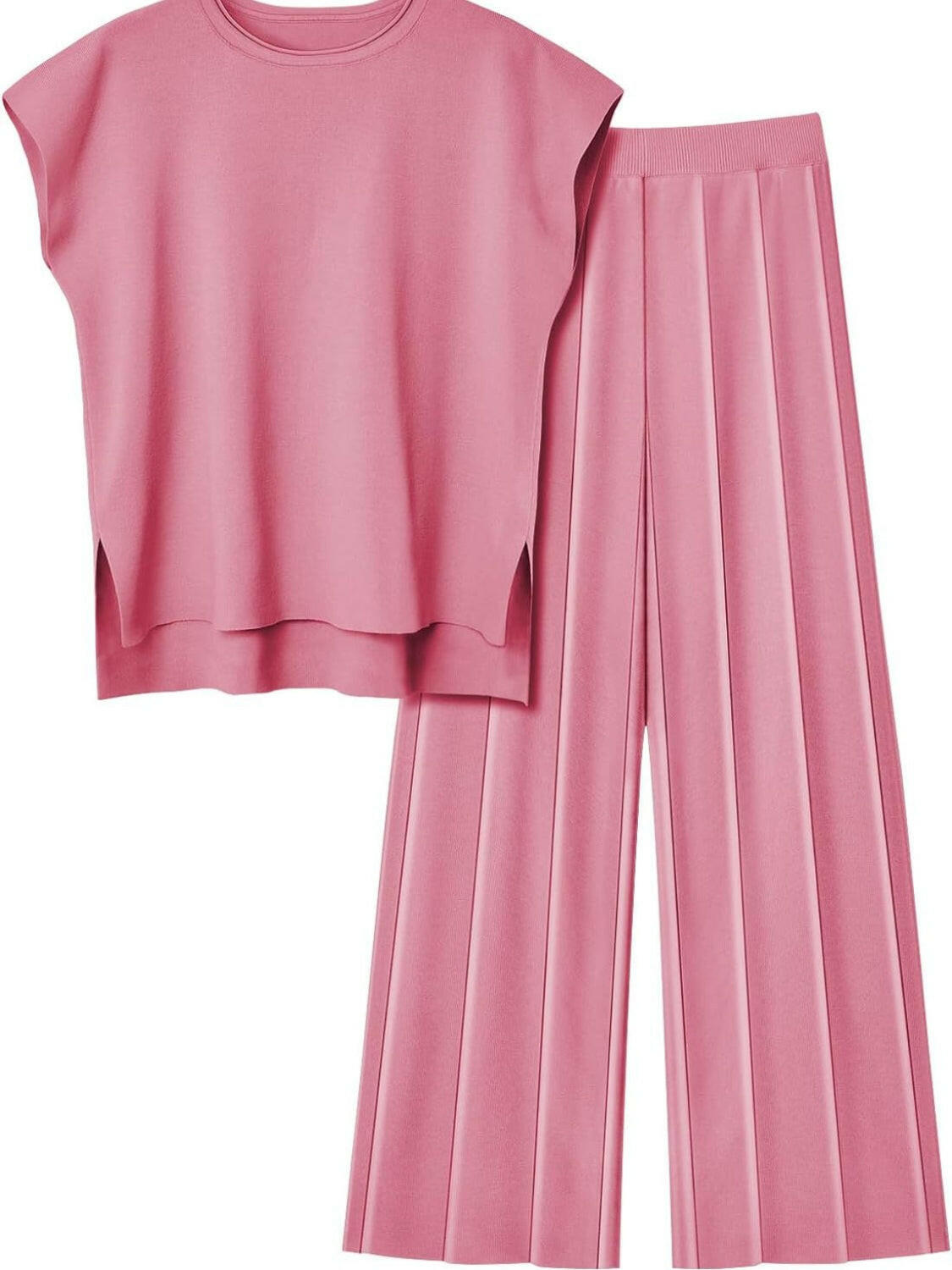Best of Both Worlds Top and Pants Knit Set