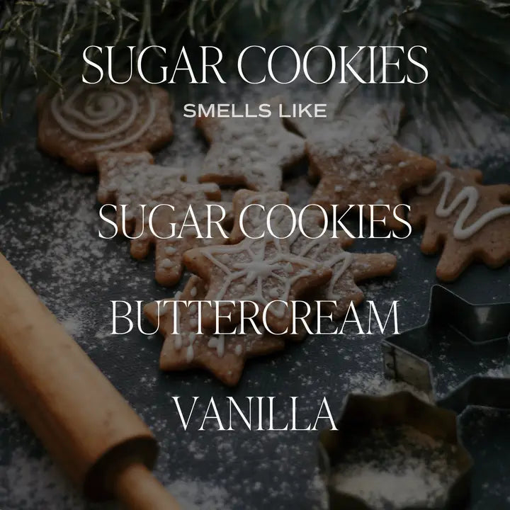 Sugar Cookies Christmas Candle