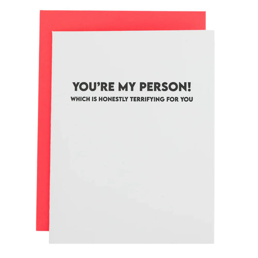 You're My Person Card