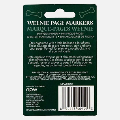 Weenie Page Markers
