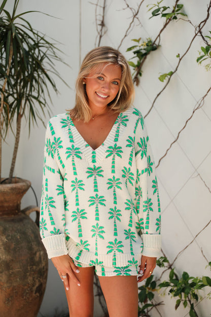 Gilligan Sweater - Palm Knit