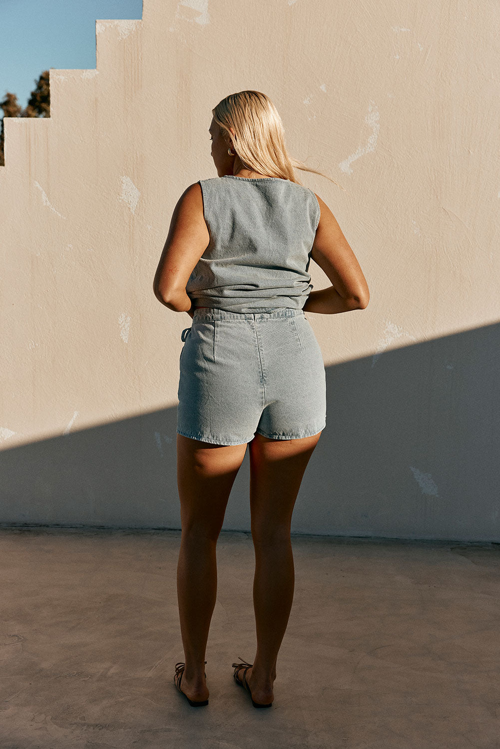 Loralei Skort - Denim