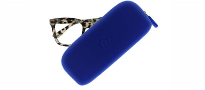 Silicone Glasses Case (Cobalt)