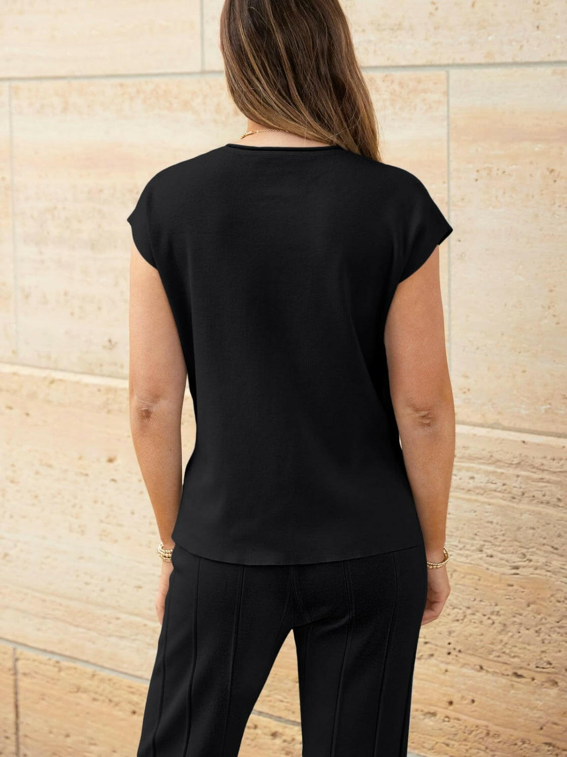 Best of Both Worlds Top and Pants Knit Set