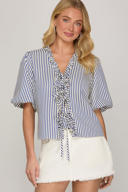 Saylor Striped Top