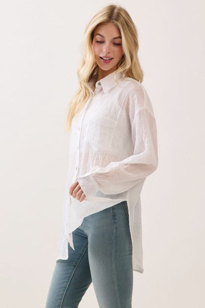 Wren Button Top