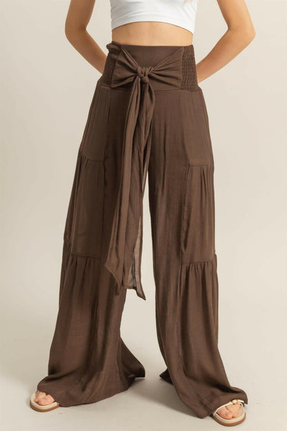 Boho Breeze Tiered Palazzo Pants S-3X