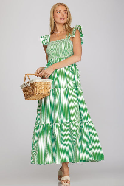 Simply Striped Maxi Dress