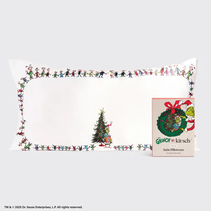 Whoville Satin King Pillowcase