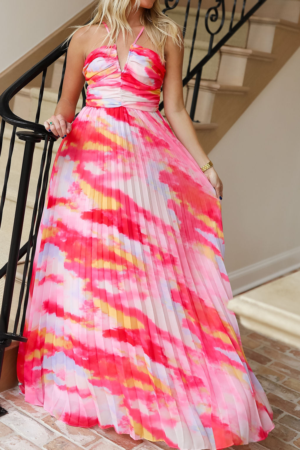 Brinkley Gown -Blush