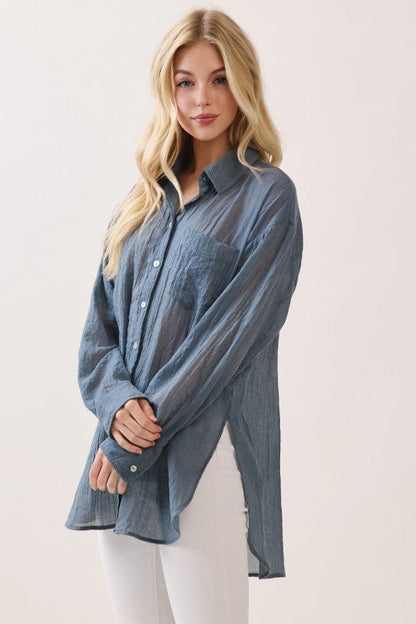 Wren Button Top
