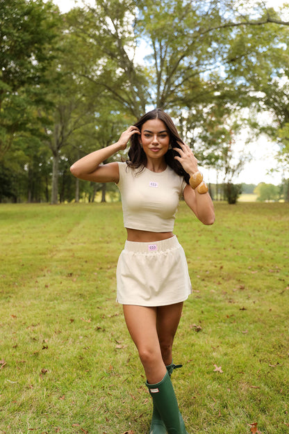 Lilly Mini Skirt - Vanilla Bean