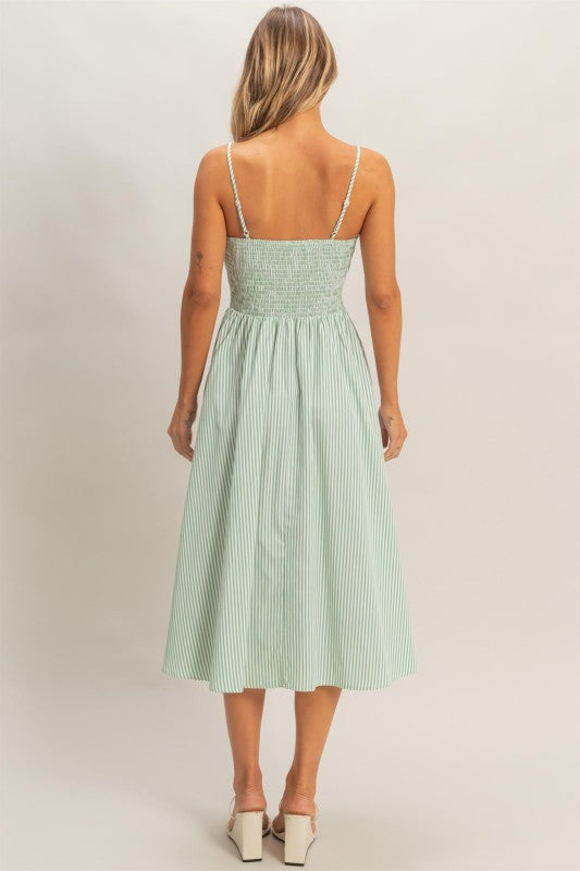 Seaside Stroll Midi Dress