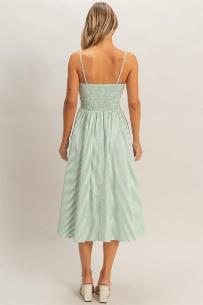 Seaside Stroll Midi Dress