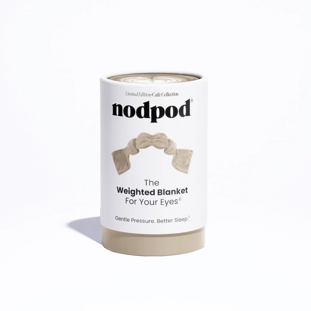 Weighted Sleep Mask (Latte)