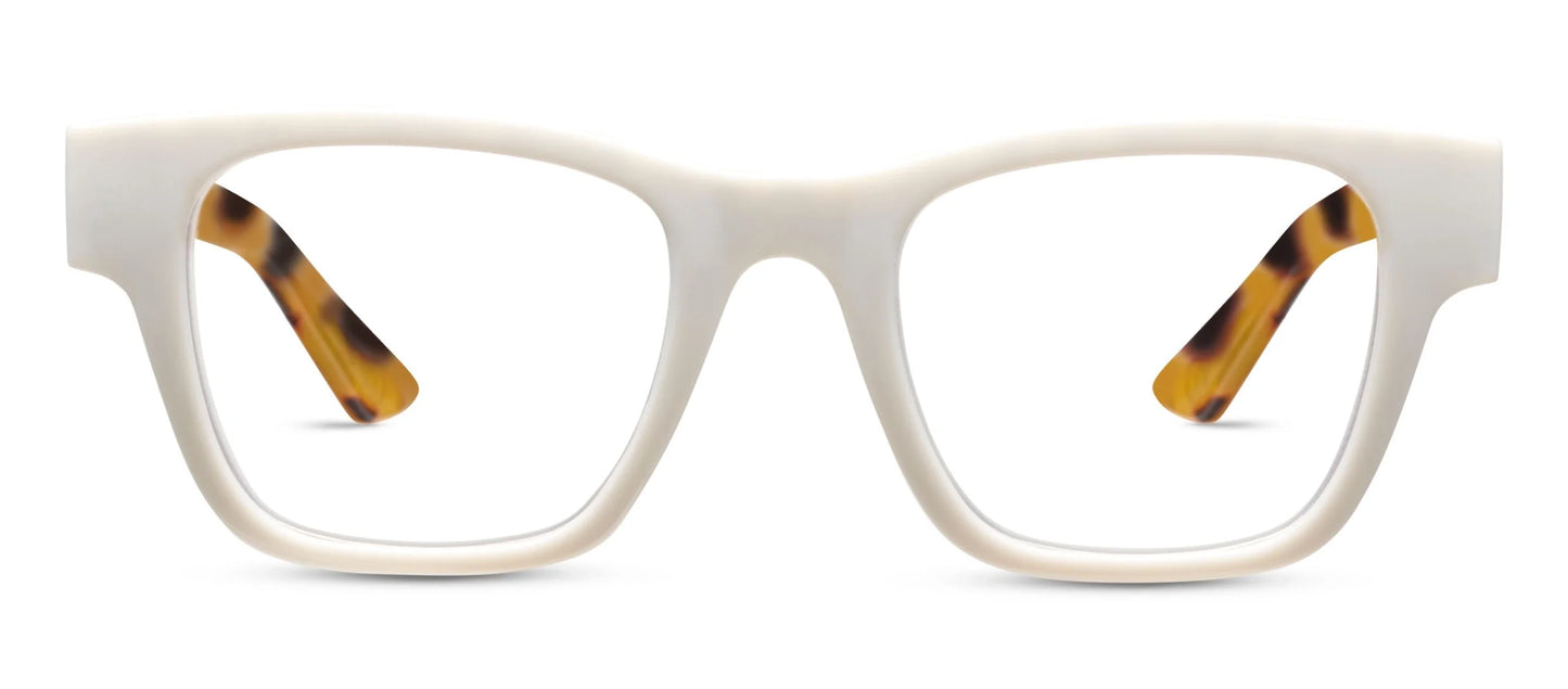White Bernadette Reading Glasses +1.50