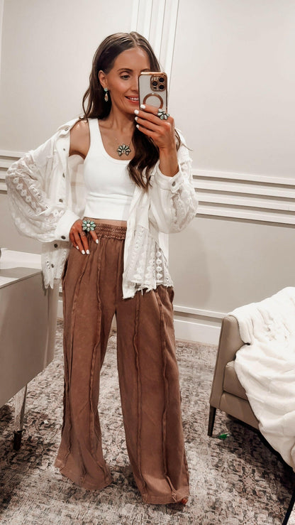 Vintage Edge Mineral Wash Pants