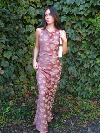 Twilight Rose Maxi Dress
