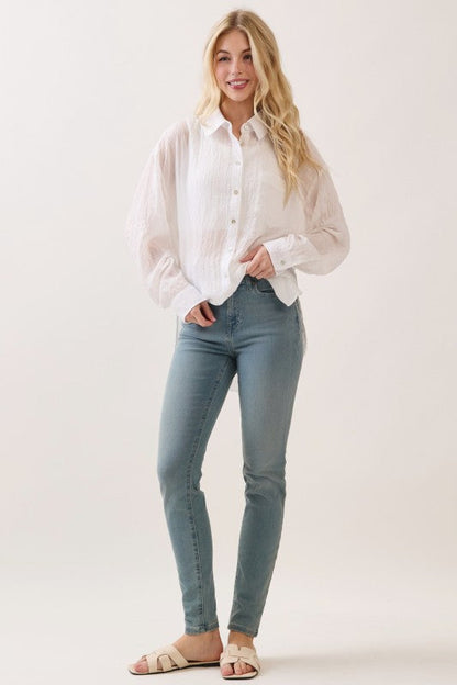 Wren Button Top