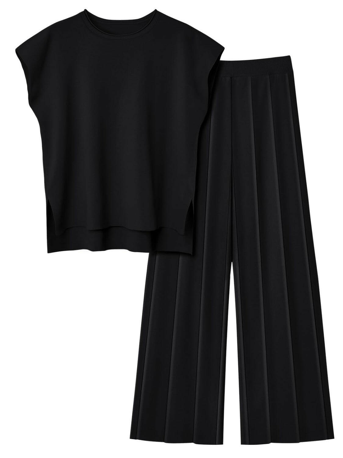 Best of Both Worlds Top and Pants Knit Set
