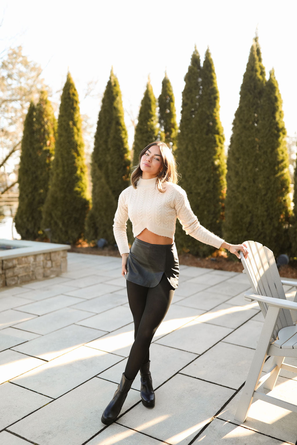 Jess Skort Amanda Uprichard - Black