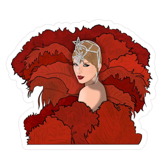 TS Showgirl Sticker