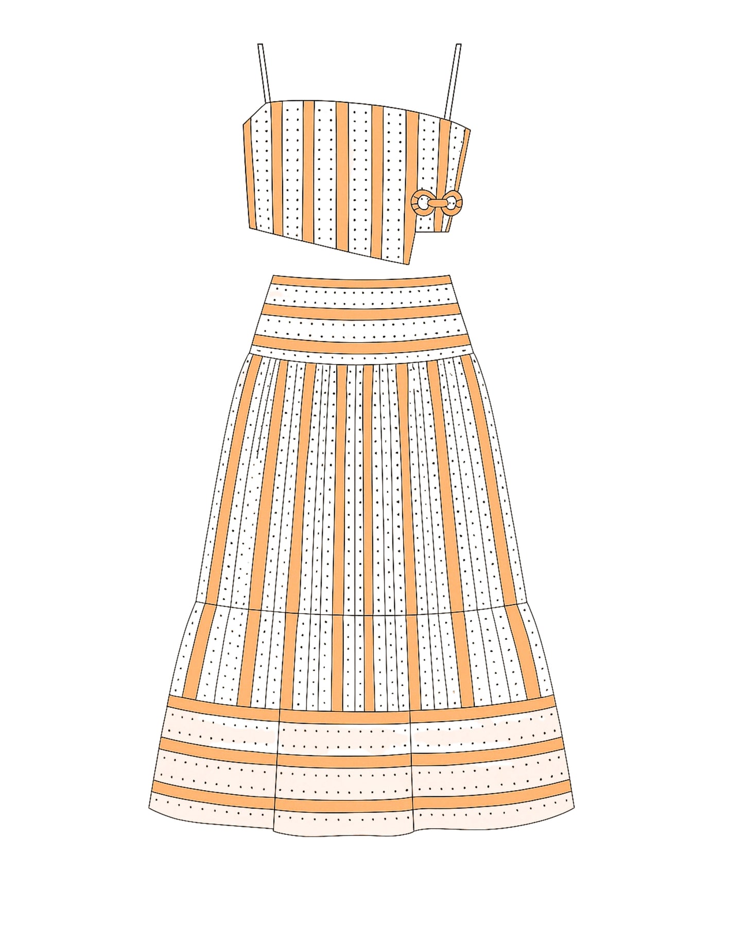 Archie Set - Orange