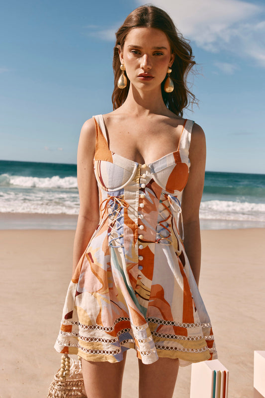 SAMPLE-Camille Dress - Estivo Dusk