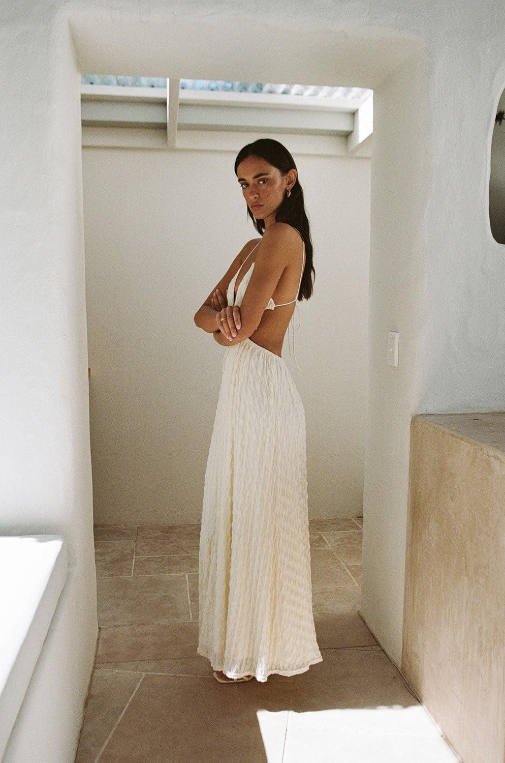 SAMPLE-Backless Alanis Dress