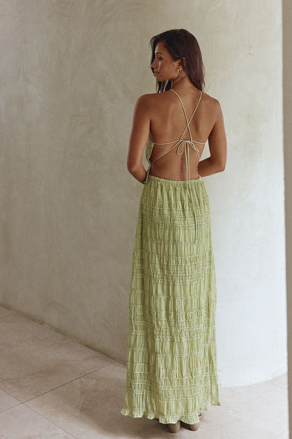 SAMPLE-Cabo Dress - Green