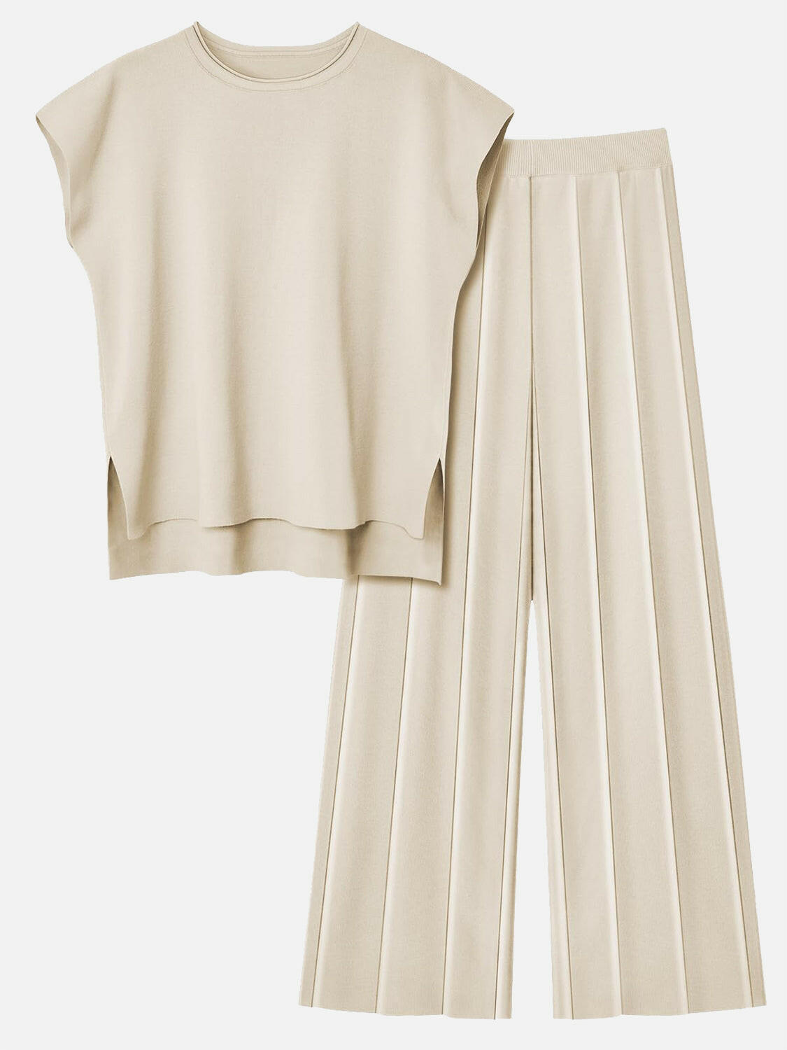 Best of Both Worlds Top and Pants Knit Set