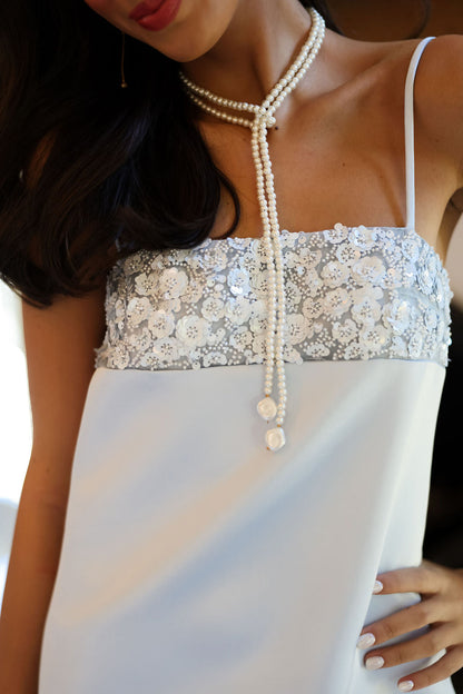 Elise Dress - Glacier