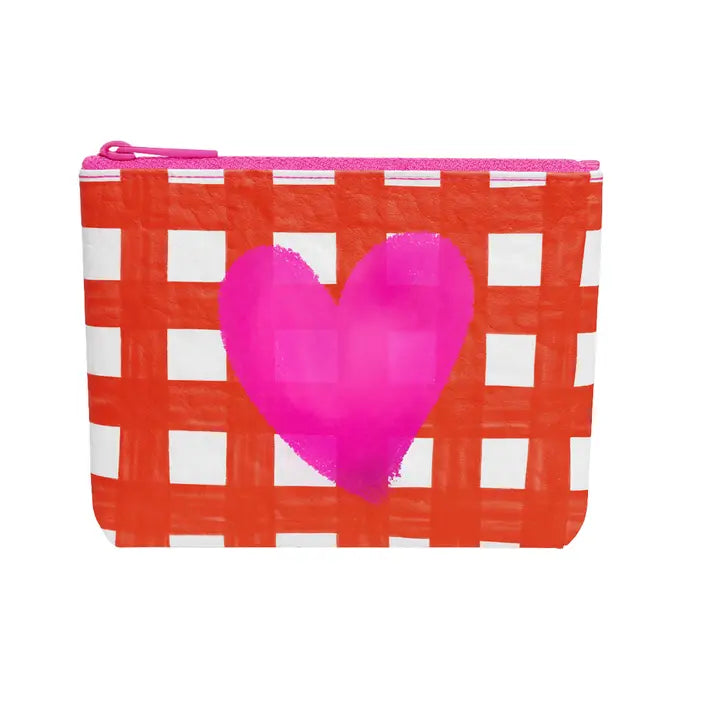 Valentines Heart Makeup Pouch